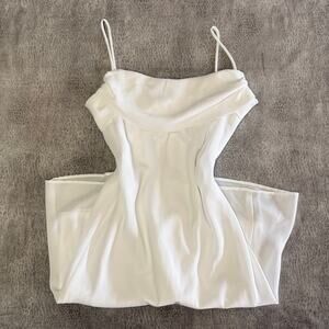 Vintage Jody Cowl Dreamy Midi Dress